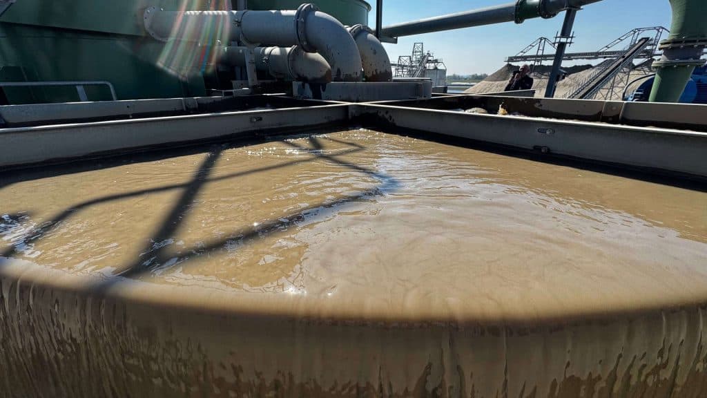 Aangepaste waterbehandelingsinstallatie op 't Gelders Eiland.
