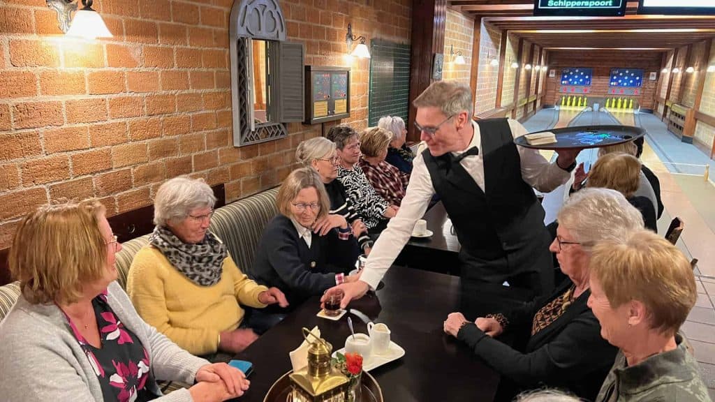 Gezellige kegelavond met TIC vrijwilligers op 't Gelders Eiland.