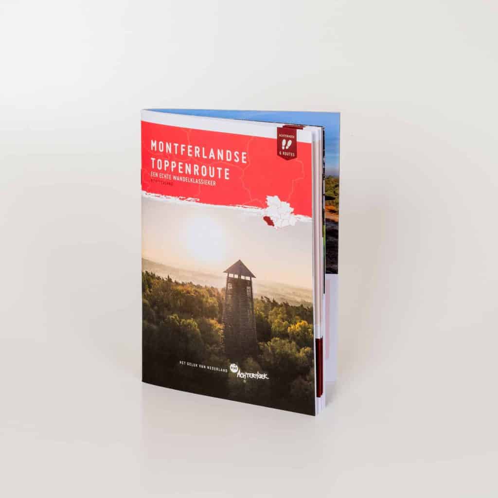 Wandelgids over Montferlandse toppen met uitzicht en toren.
